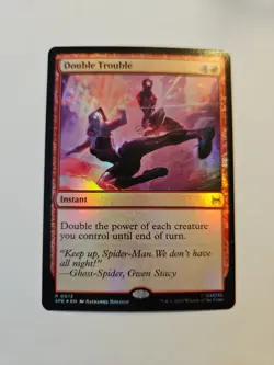 Double Trouble #13 (Foil) (NM) Spider-Man SPE Magic MTG - Image 1