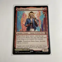 Gwen Stacy - 0078 - Marvel's Spider-Man MTG - NM/M - Image 1