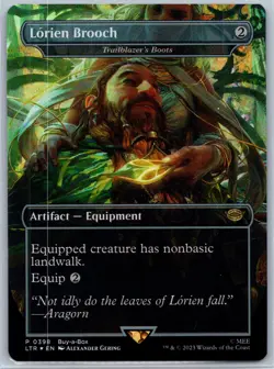 Lorien Brooch - Trailblazer's Boots Foil P Buy-A-Box Promos 398 NM - Image 1