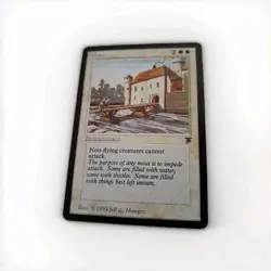 Magic the Gathering Legends Moat English Mtg NM Near Mint Vintage - Image 1