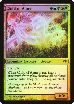 MTG FOIL Child of Alara - Conflux #101 - Image 1