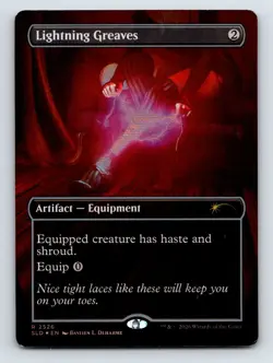 Lightning Greaves () R Foil Secret Lair Drop Series 2526 LP - Image 1