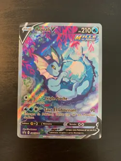 Carte Pokemon : Aquali V SWSH181 Promo Epee & Bouclier Francaise NEUF - Image 1
