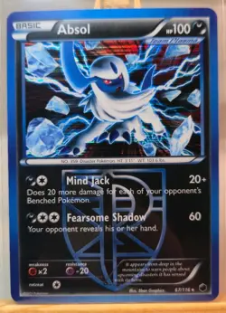 Absol (Team Plasma) 67/116 Plasma Freeze Holo N/M POKEMON ENGLISCH VINTAGE - Image 1