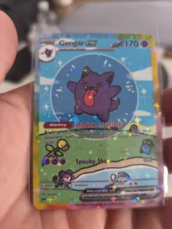 Pokemon CCG Bubble Gengar EX Custom CCG Karte In Top Zustand Pokemon Custom Card - Image 1