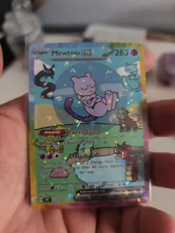 Pokemon CCG Bubble Mewtwo Ex Custom CCG Karte In Top Zustand Pokemon Custom Card - Image 1