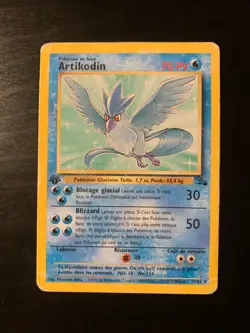 Carte Pokemon : Artikodin 17/62 Edition 1 Fossile Wizards Francaise - Image 1