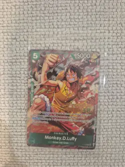One Piece TCG Monkey.D.Luffy Pre Release Winner OP16 Promo P-135 Sealed - Image 1