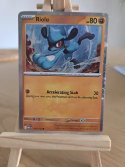Riolu (Cosmos Holo) 076/132 Holo Miscellaneous Cards & Products Pokemon NM - Image 1