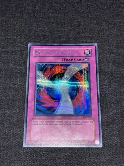 TSC-003 Negate Atrack NM Prismatic Secret Rare Sacred Cards Game Promo Yugioh - Image 1
