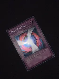 TSC-003 Negate Atrack NM Prismatic Secret Rare Sacred Cards Game Promo Yugioh - Image 3