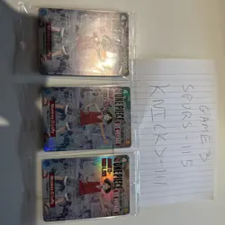 One Piece Monkey D. Luffy US Voyage College Basketball Promo Card SEALED - Image 1