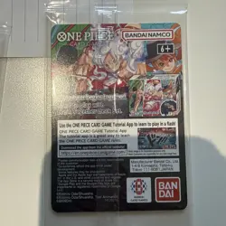 One Piece Monkey D. Luffy US Voyage College Basketball Promo Card SEALED - Image 3