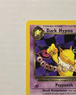 Dark Hypno 26/82 *LP-MP* Team Rocket Non Holo TCG Pokemon Card SEE DESCRIPTION - Image 3