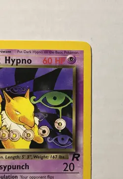 Dark Hypno 26/82 *LP-MP* Team Rocket Non Holo TCG Pokemon Card SEE DESCRIPTION - Image 4