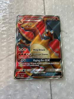 Pokemon Charizard GX SM60 SM Promo Full Art Holo 250 HP Crimson Storm Card - Image 1