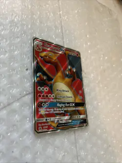 Pokemon Charizard GX SM60 SM Promo Full Art Holo 250 HP Crimson Storm Card - Image 3