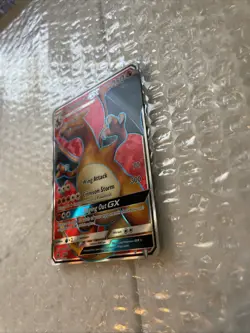 Pokemon Charizard GX SM60 SM Promo Full Art Holo 250 HP Crimson Storm Card - Image 4