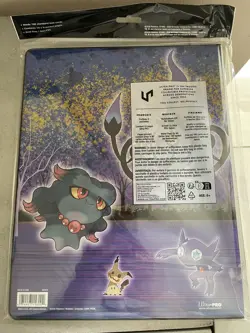 Ultra Pro Binder Pokemon TCG Gengar Haunted Hollows 9 Pocket 180 Cards - Image 2