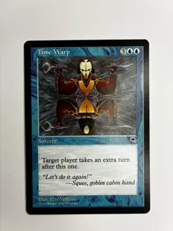 Time Warp Tempest MTG NM 1997 Card with tracking Magic The Gathering Rare - Image 1