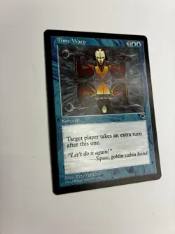 Time Warp Tempest MTG NM 1997 Card with tracking Magic The Gathering Rare - Image 2