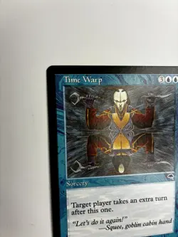 Time Warp Tempest MTG NM 1997 Card with tracking Magic The Gathering Rare - Image 4
