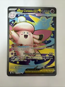 Mega Clefable ex 103/088 ME03: Perfect Order Pokemon Card TCG - Image 1