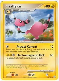 Pokemon Secret Wonders Card - Flaaffy 50/132 - Image 1