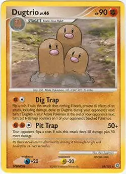 Pokemon Secret Wonders Rare Card - Dugtrio 24/132 - Image 1