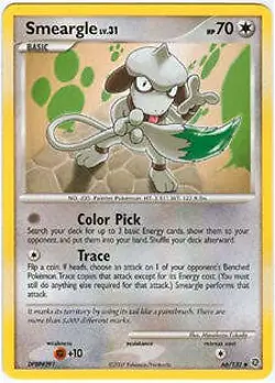Pokemon Secret Wonders Card - Smeargle 66/132 - Image 1
