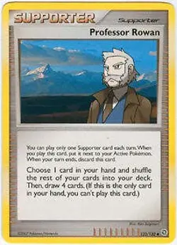 Pokemon Secret Wonders Card - Professor Rowan 123/132 - Image 1