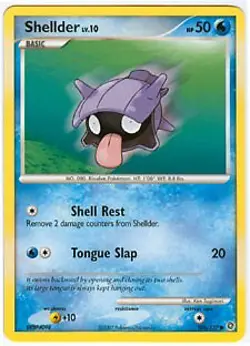 Pokemon Secret Wonders Card - Shellder 105/132 - Image 1