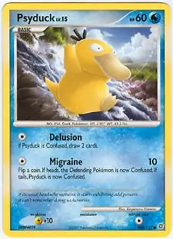 Pokemon Secret Wonders Card - Psyduck 100/132 - Image 1
