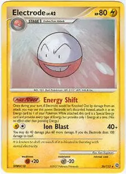 Pokemon Secret Wonders Rare Card - Electrode 26/132 - Image 1