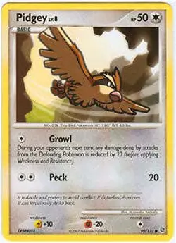 Pokemon Secret Wonders Card - Pidgey 99/132 - Image 1