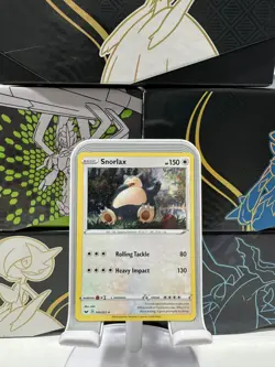 Snorlax 140/202 Cosmos Holo Promo Sword & Shield Pokemon Card TCG NM - Image 1