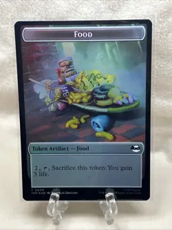MTG Teenage Mutant Ninja Turtles Ninja Turtle Spirit/Food Double-Sided Token - Image 2