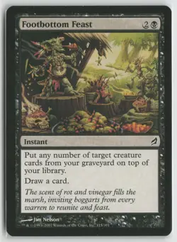 Footbottom Feast Lightly Played 115 Lorwyn Magic: The Gathering - Image 1