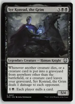 Syr Konrad, the Grim LP 207 Commander: Modern Horizons 3 Magic: The Gathering - Image 1