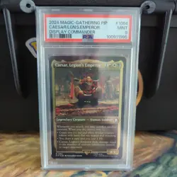 PSA9 Caesar Legion's Emperor Foil Display #1064 2024 Magic:The Gathering Fallout - Image 1