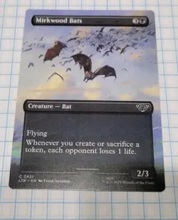 MTG Mirkwood Bats LTR 421 Borderless Common EN - Image 1