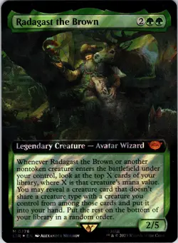 Radagast the Brown (Ext Art) (Surge Foil) 776 The Lord of the Rings Foil NM - Image 1