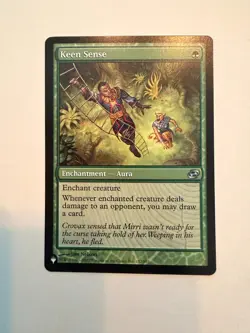 Keen Sense The List Reprints Magic Gathering MTG LST NM 152/165 - Image 1