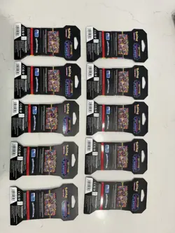 Phantasmal Flames Pokemon Sleeved Booster Packs X 10 New & Sealed - Image 2