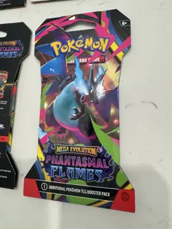 Phantasmal Flames Pokemon Sleeved Booster Packs X 10 New & Sealed - Image 4