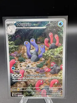 Pokemon TCG Wugtrio 224/091 Scarlet & Violet Paldean Fates - Image 1