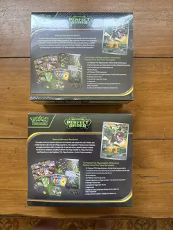 Pokemon Center Mega Evolution Perfect Order TCG Elite Trainer Boxes Lot Of (2) - Image 2