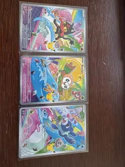 Pokemon TCG - First Partner Illustration Series 1 - Gen 7 Set - Image 1