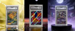 Pokemon CHARIZARD V, Mewtwo EX, Raichu GX Group GMA 10 Set - Image 1