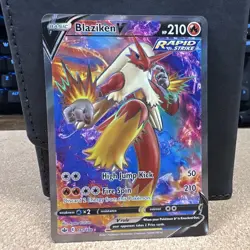 Pokemon Company Blaziken V 161/198 Chilling Reign Ultra Rare Holo EN 2021 - Image 1